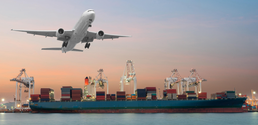 海运价值已经回到疫情前水平，但空使用度仍比疫情前贵50%